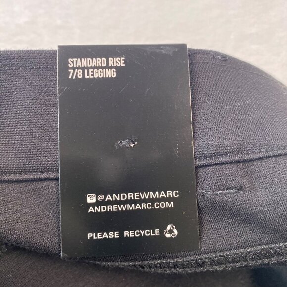Andrew Marc Sport Standard Rise 7/8 Black Legging‎ MEDIUM Athleisure NWT - Picture 6 of 14